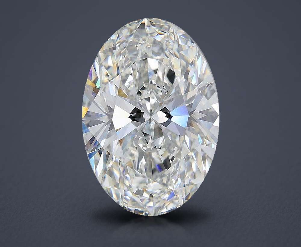 8.54 Carat Oval Lab Diamond