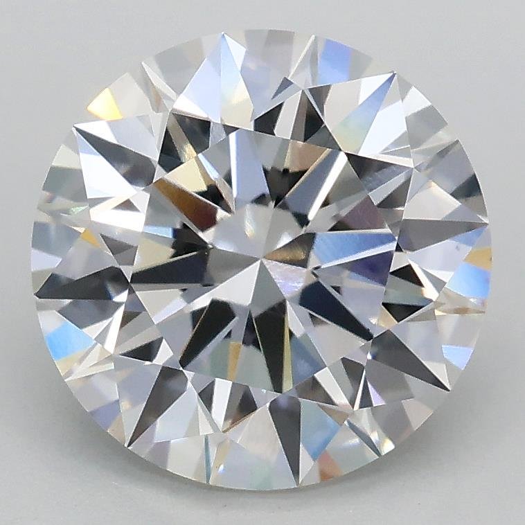 2.52ct E VS1 Rare Carat Ideal Cut Round Lab Grown Diamond