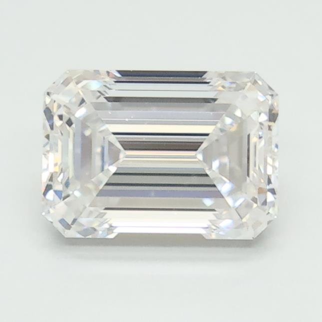 1.41ct D VS1 Excellent Cut Emerald Lab Grown Diamond