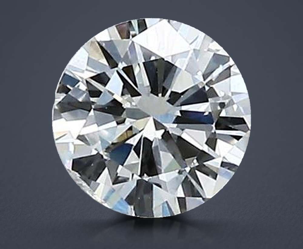 0.46 Carat Round Natural Diamond