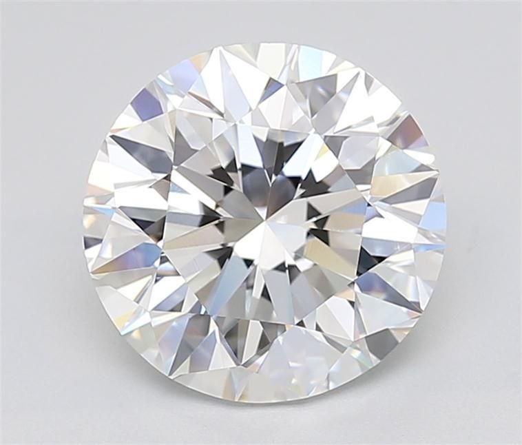 5.00ct E VS1 Rare Carat Ideal Cut Round Diamond