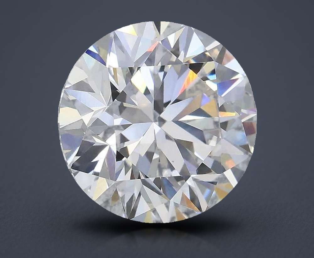 2.82 Carat Round Lab Diamond