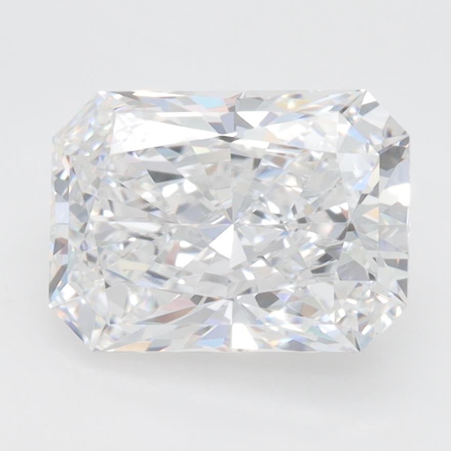 2.68ct D VVS1 Rare Carat Ideal Cut Radiant Lab Grown Diamond