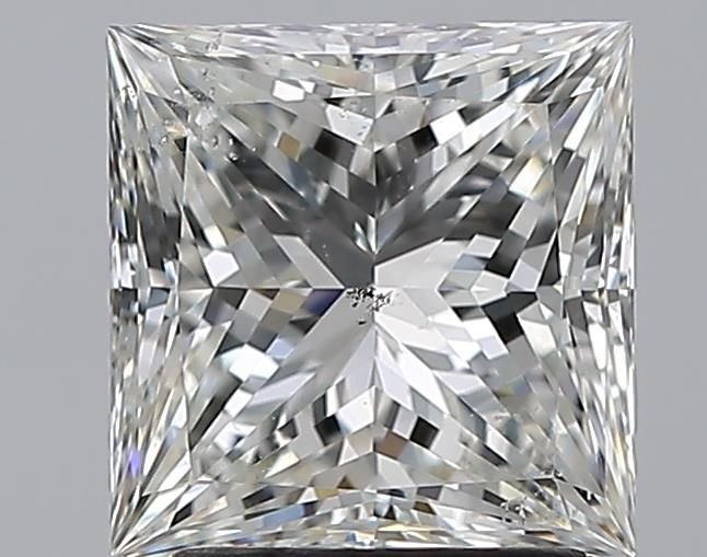 2.29ct H SI2 Rare Carat Ideal Cut Princess Diamond