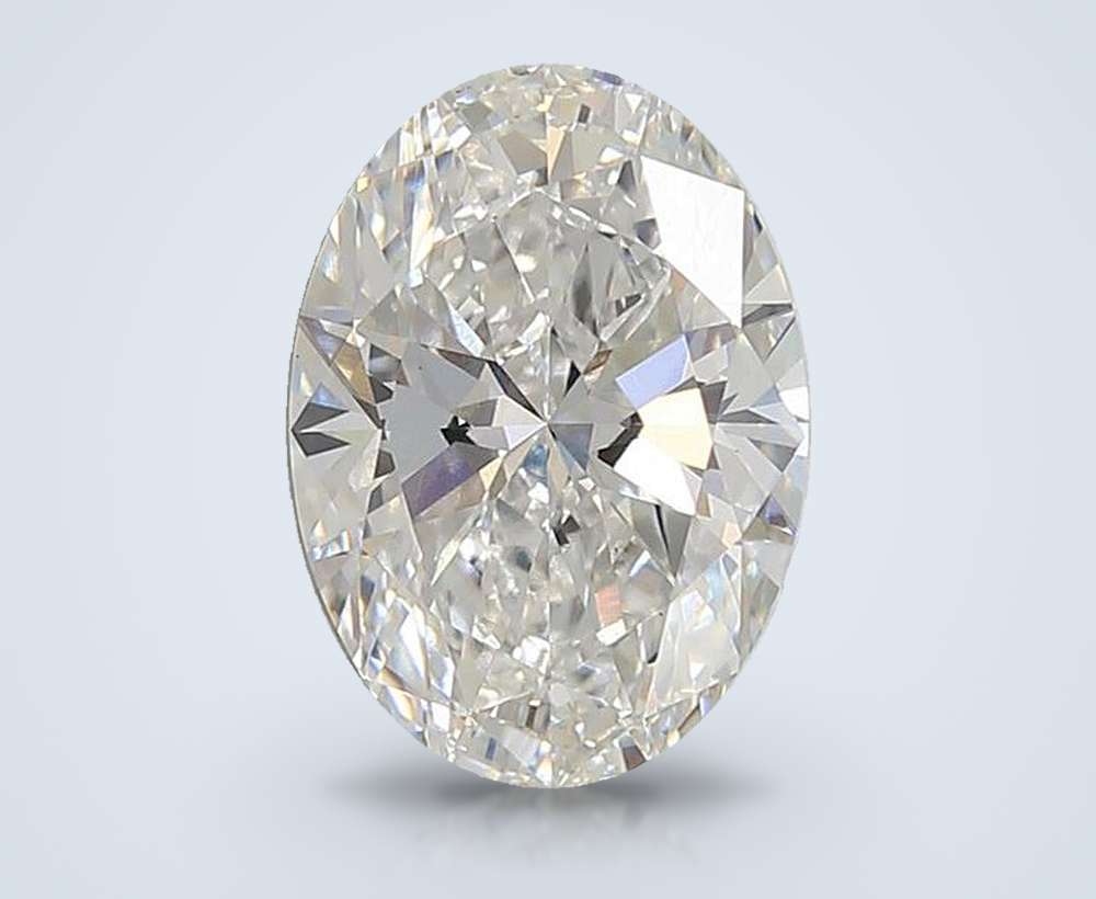 3.08 Carat Oval Lab Diamond