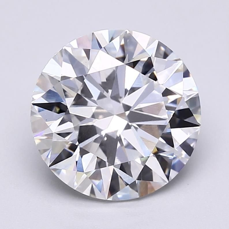 5.17ct E VS1 Rare Carat Ideal Cut Round Lab Grown Diamond