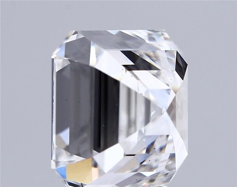 6.04ct E VS2 Rare Carat Ideal Cut Asscher Lab Grown Diamond