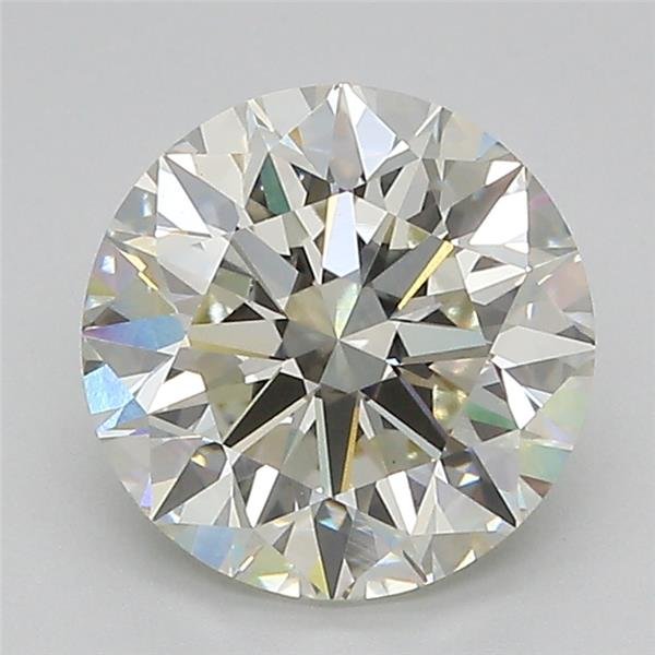 2.41ct J VS1 Excellent Cut Round Lab Grown Diamond