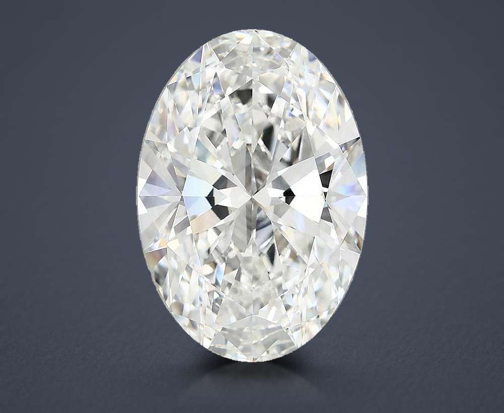 9.59 Carat Oval Lab Diamond