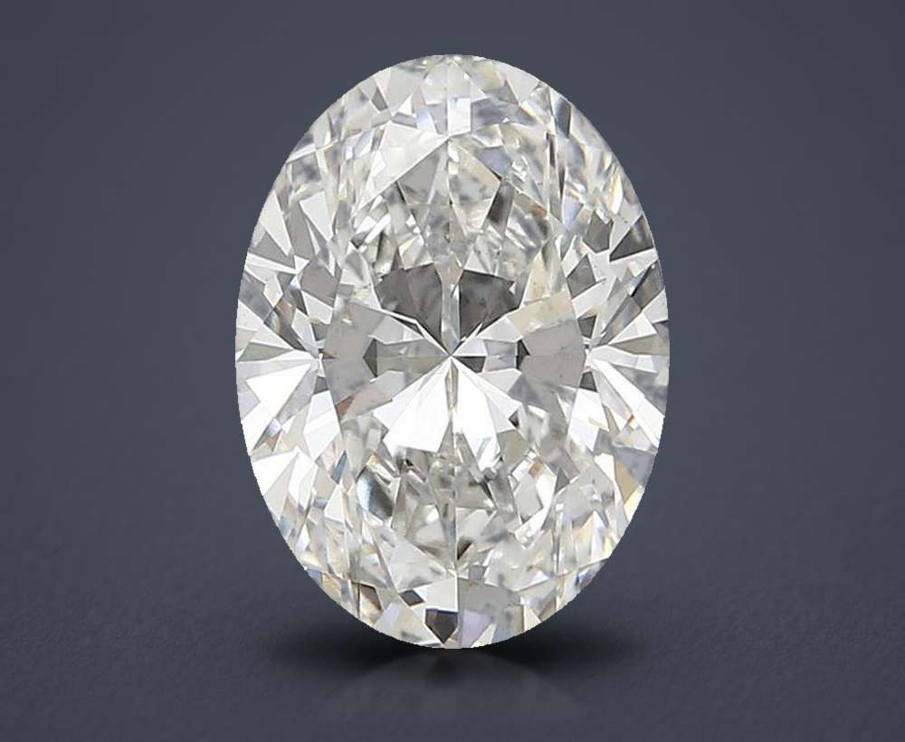 4.04 Carat Oval Lab Diamond