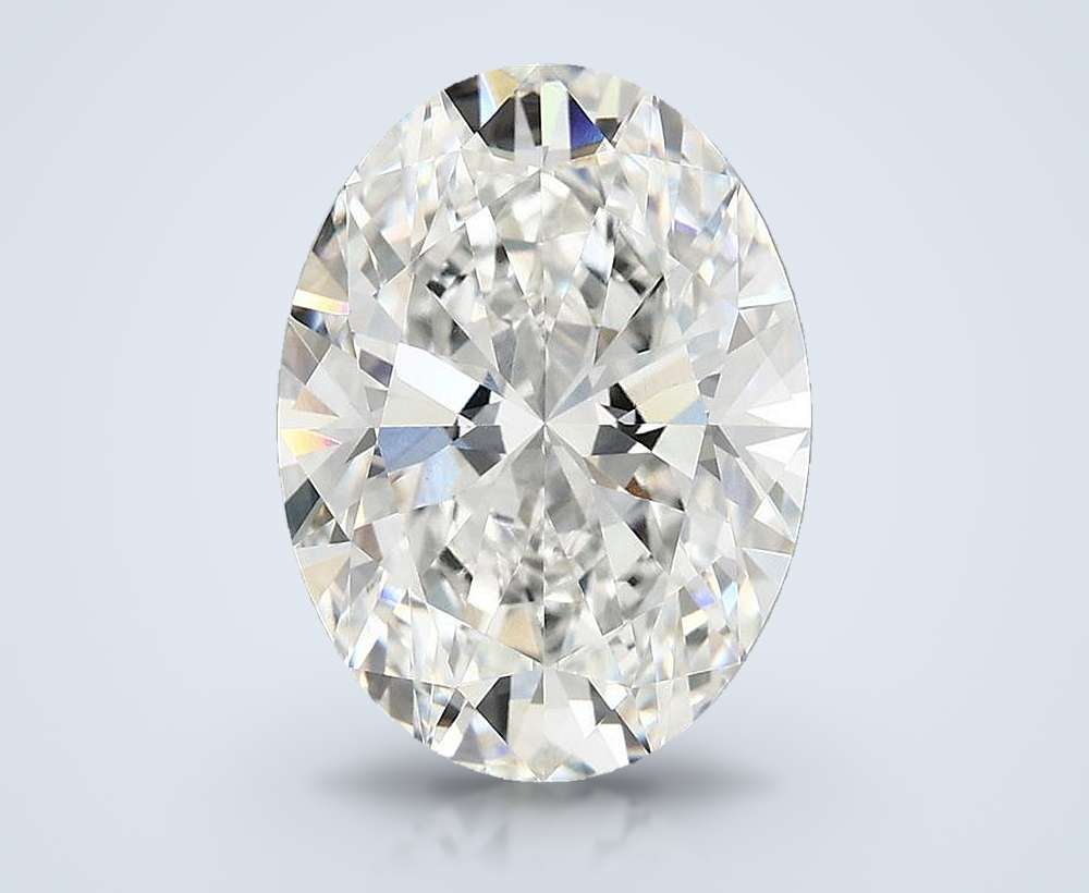 4.92 Carat Oval Lab Diamond
