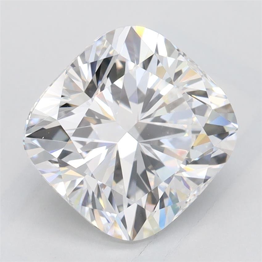 2.46ct D VVS1 Very Good Cut Cushion Lab Grown Diamond
