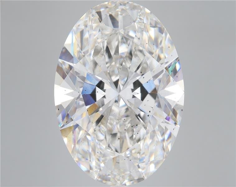 16.00ct G SI1 Rare Carat Ideal Cut Oval Lab Grown Diamond