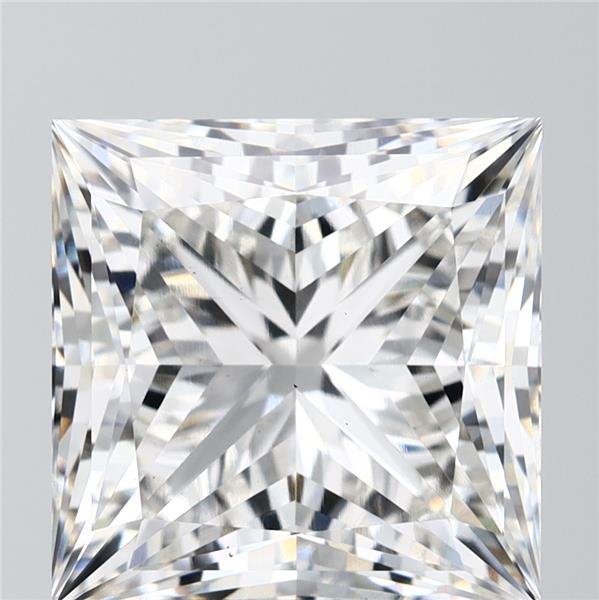 5.18ct G VS1 Rare Carat Ideal Cut Princess Lab Grown Diamond