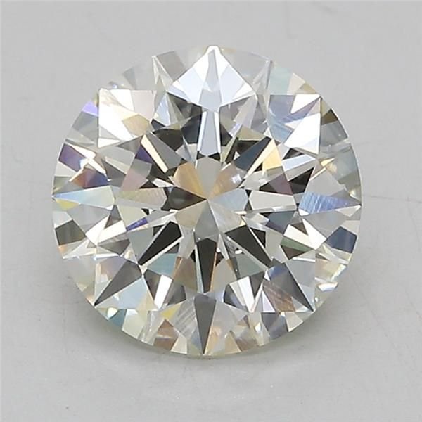 2.21ct J VVS2 Excellent Cut Round Lab Grown Diamond