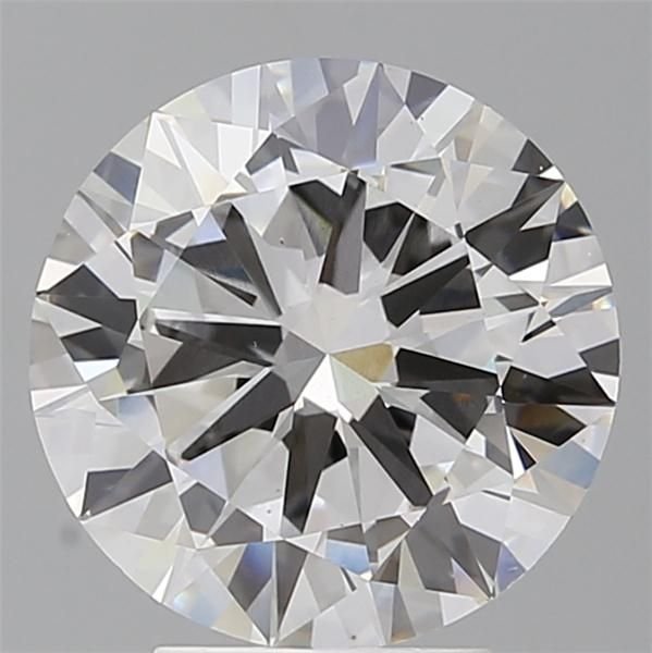 3.95 Carat Round Lab Diamond