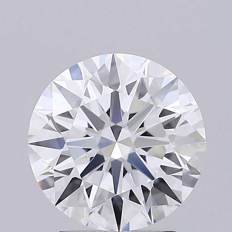 2.17ct D VS2 Rare Carat Ideal Cut Round Lab Grown Diamond