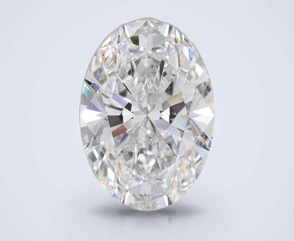 10.70 Carat Oval Lab Diamond