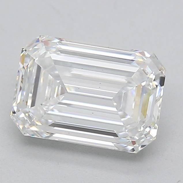 2.39ct E VS1 Rare Carat Ideal Cut Emerald Lab Grown Diamond