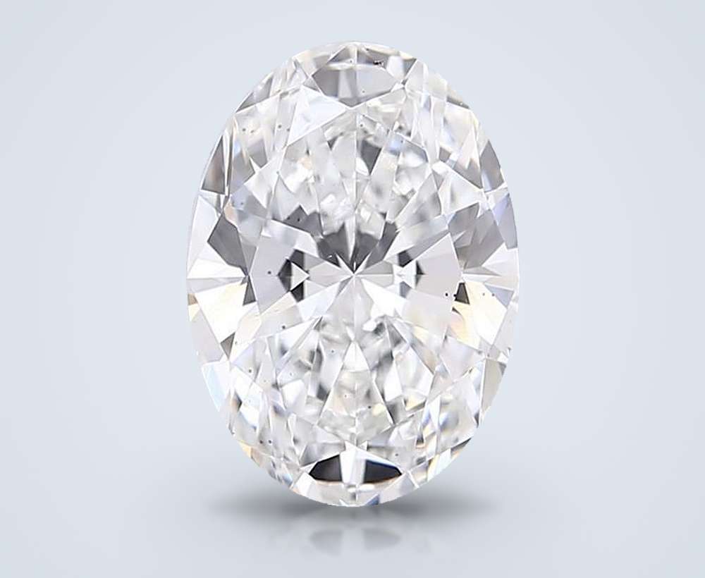 3.36 Carat Oval Lab Diamond