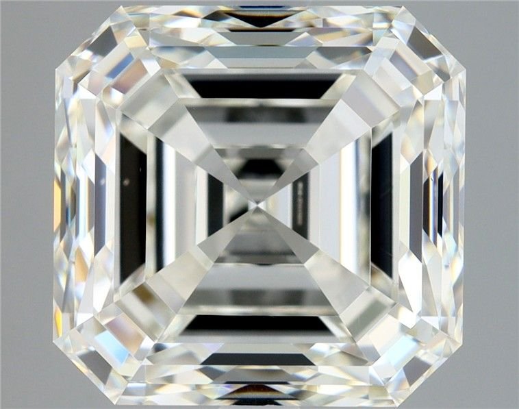 4.01ct K VS1 Very Good Cut Asscher Diamond