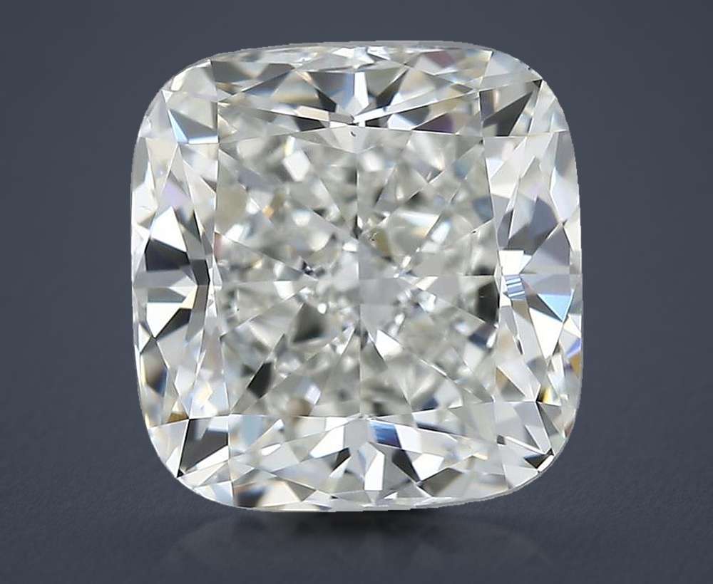 2.52 Carat Cushion Natural Diamond
