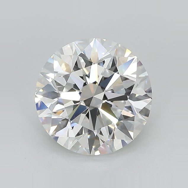 3.03ct D VS1 Excellent Cut Round Lab Grown Diamond