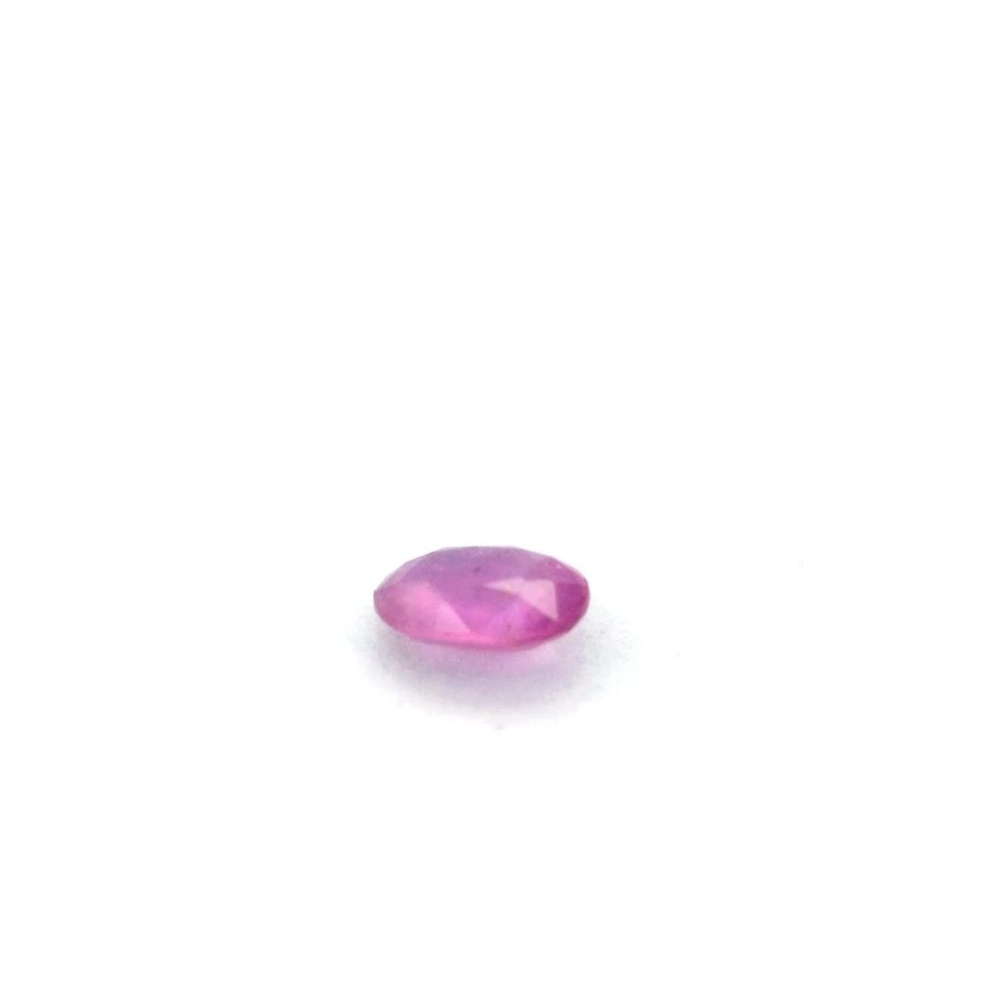 0.68 Carat Pink Oval Sapphire