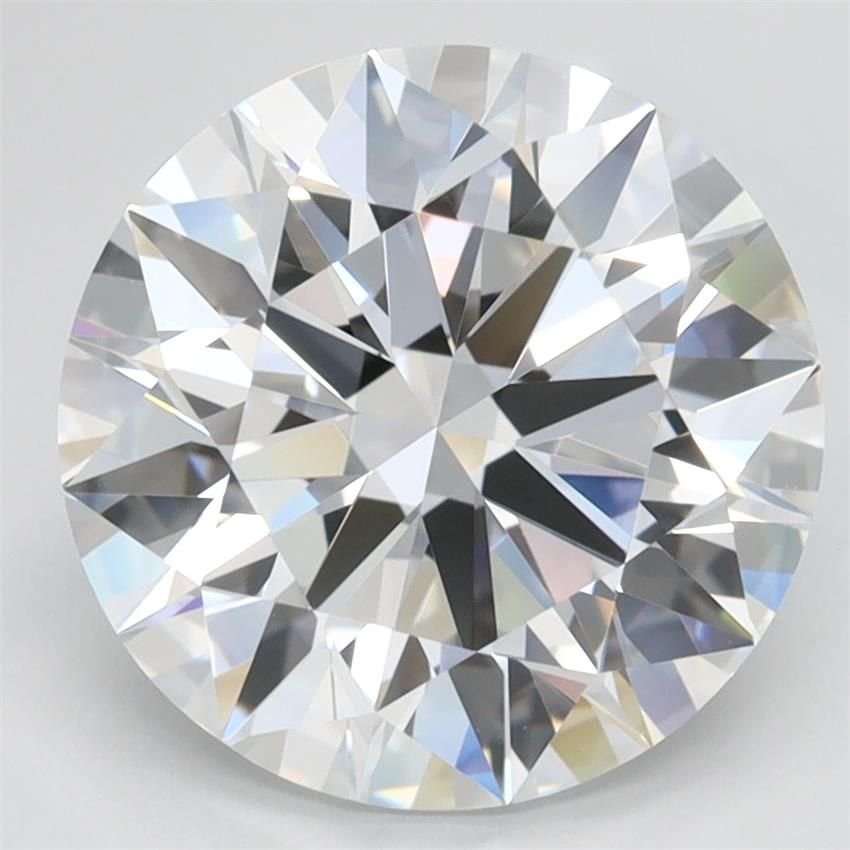 3.26ct D IF Rare Carat Ideal Cut Round Lab Grown Diamond