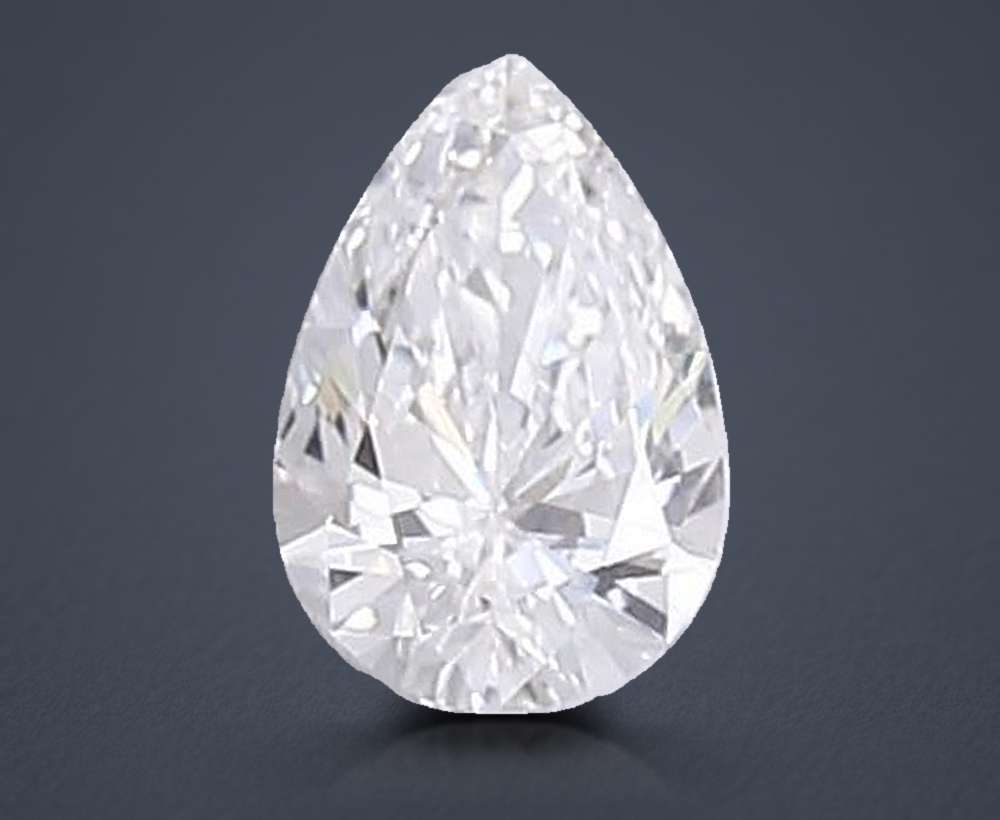 0.40 Carat Pear Lab Diamond