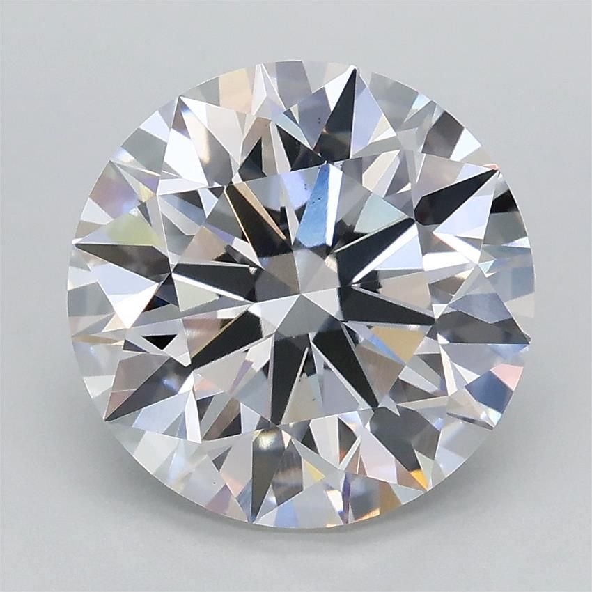 2.89ct F VS1 Rare Carat Ideal Cut Round Lab Grown Diamond