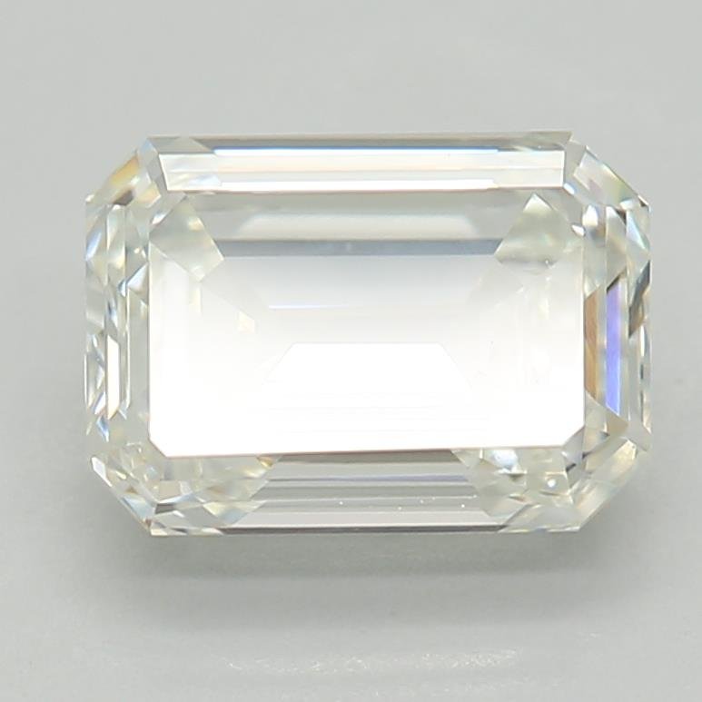 1.08ct H VS1 Rare Carat Ideal Cut Emerald Lab Grown Diamond