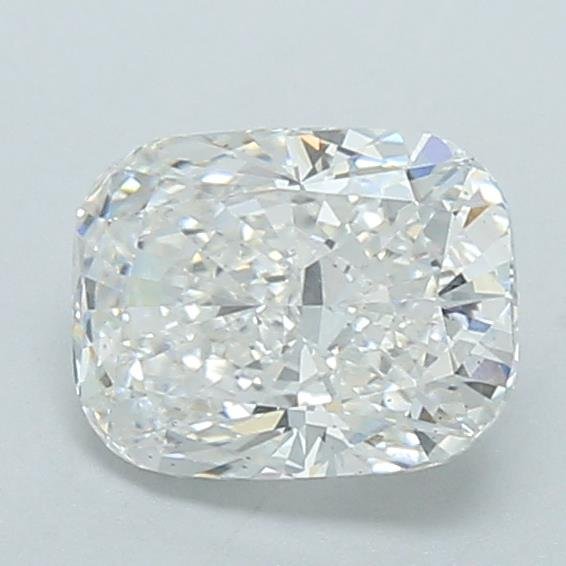 2.01ct F VS2 Rare Carat Ideal Cut Cushion Lab Grown Diamond