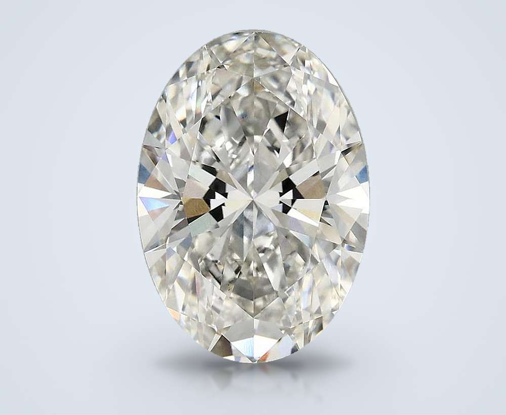 4.89 Carat Oval Lab Diamond