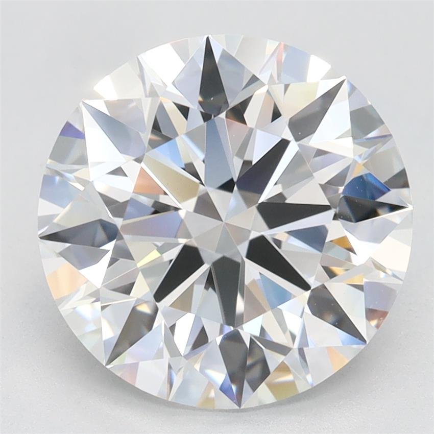 3.30ct D VVS1 Rare Carat Ideal Cut Round Lab Grown Diamond