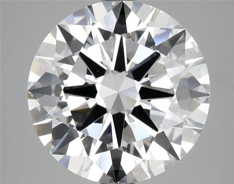 4.58 Carat Round Lab Diamond