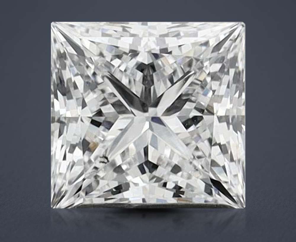 1.51 Carat Princess Lab Diamond
