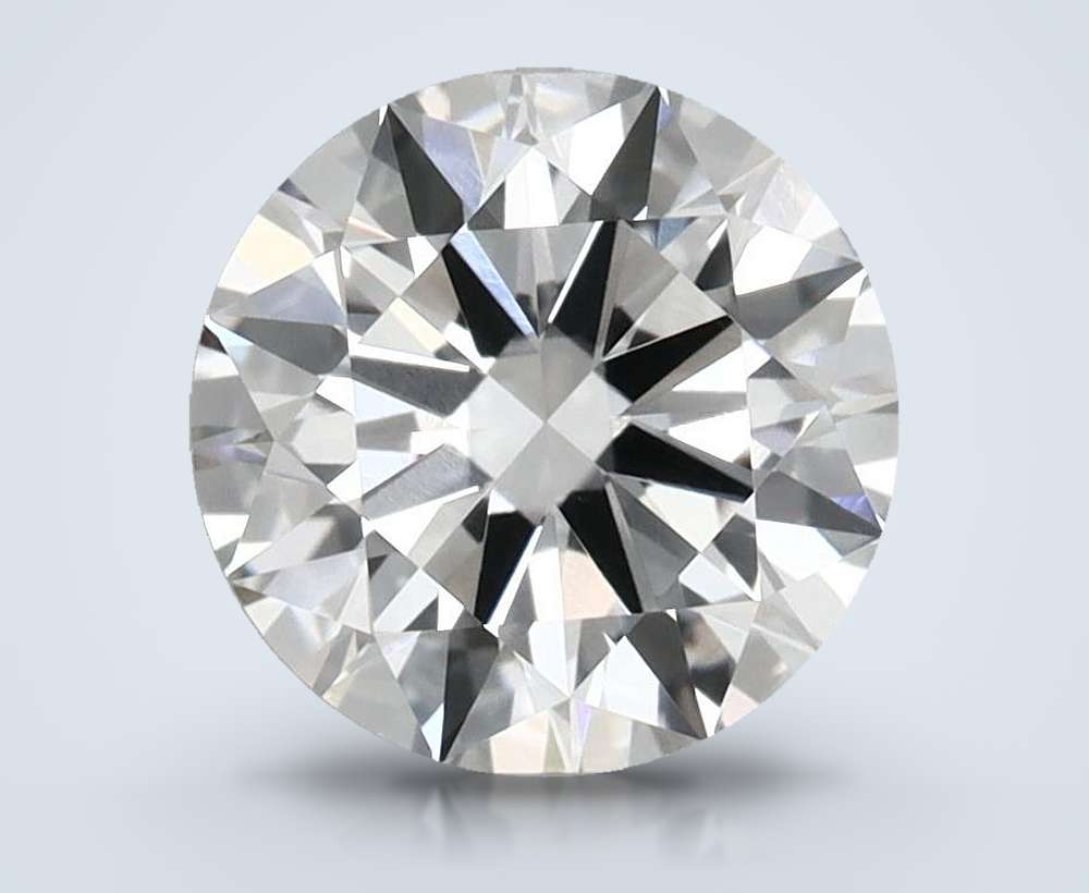 6.36 Carat Round Lab Diamond