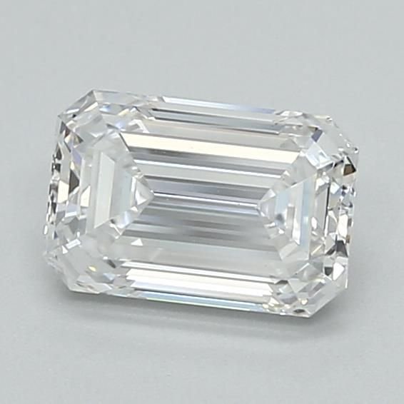 1.05ct E VVS2 Excellent Cut Emerald Lab Grown Diamond