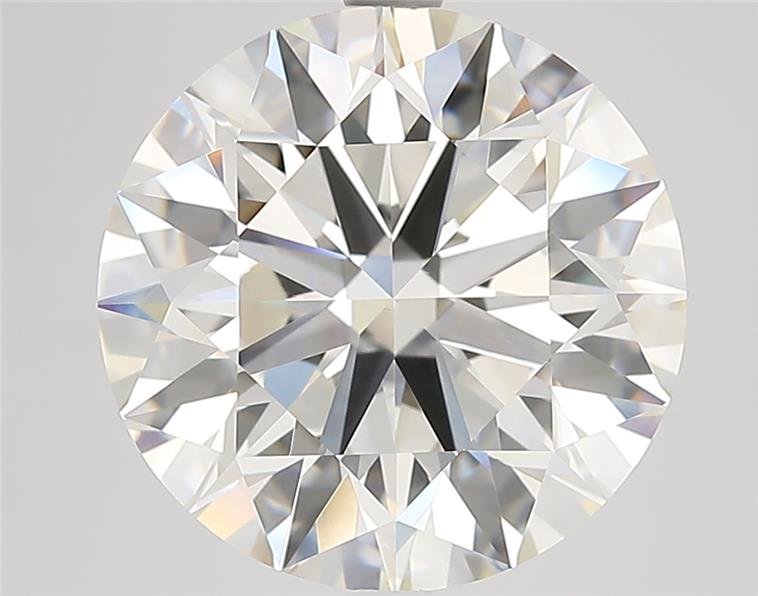 6.01ct F VVS1 Rare Carat Ideal Cut Round Diamond