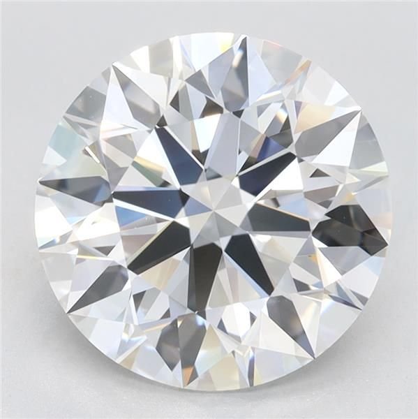 4.03ct F VVS1 Rare Carat Ideal Cut Round Lab Grown Diamond