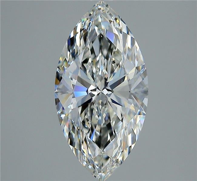 3.02ct I VS1 Rare Carat Ideal Cut Marquise Diamond