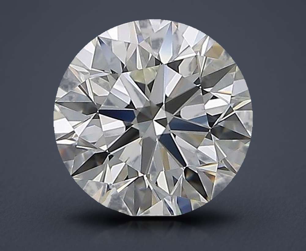 1.71 Carat Round Natural Diamond