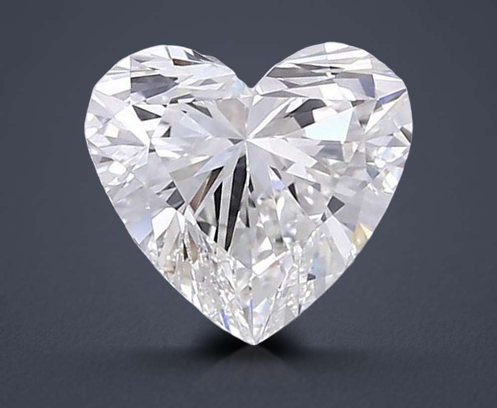 4.39 Carat Heart Lab Diamond