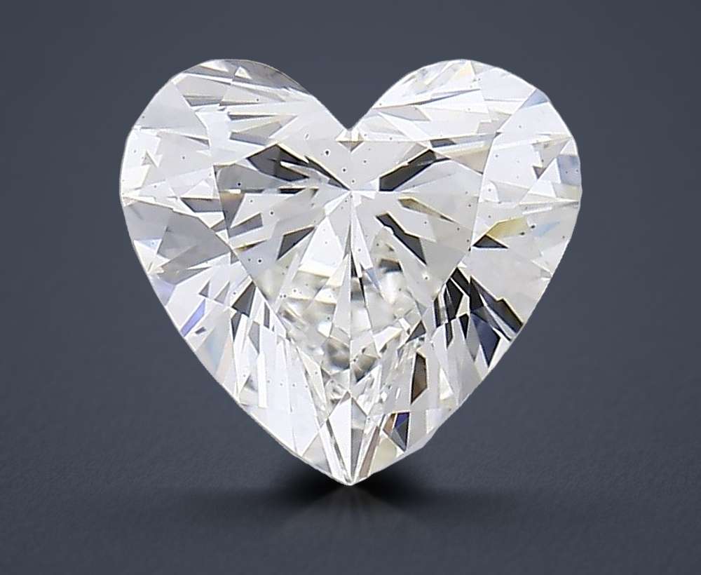 1.71 Carat Heart Lab Diamond