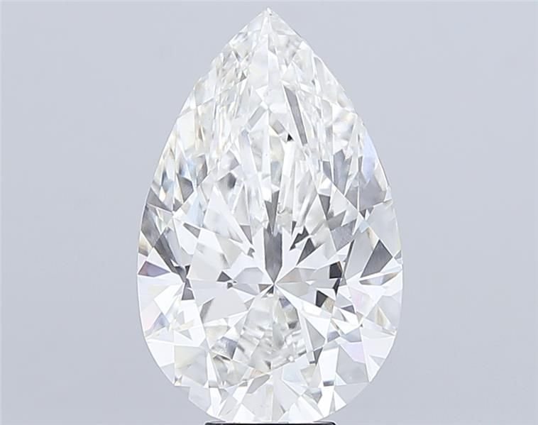 10.28ct G VS1 Rare Carat Ideal Cut Pear Lab Grown Diamond