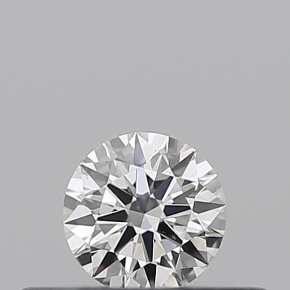 0.19ct E SI1 Rare Carat Ideal Cut Round Diamond