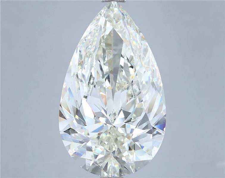 9.02ct I SI1 Rare Carat Ideal Cut Pear Diamond