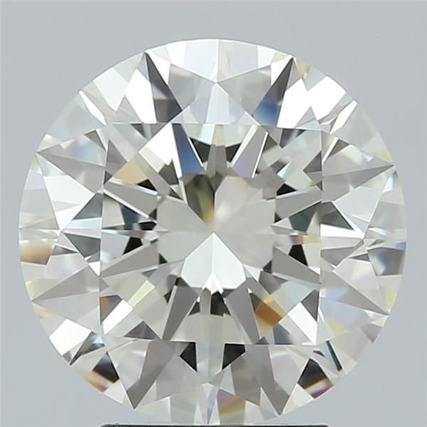 3.01ct K IF Rare Carat Ideal Cut Round Diamond