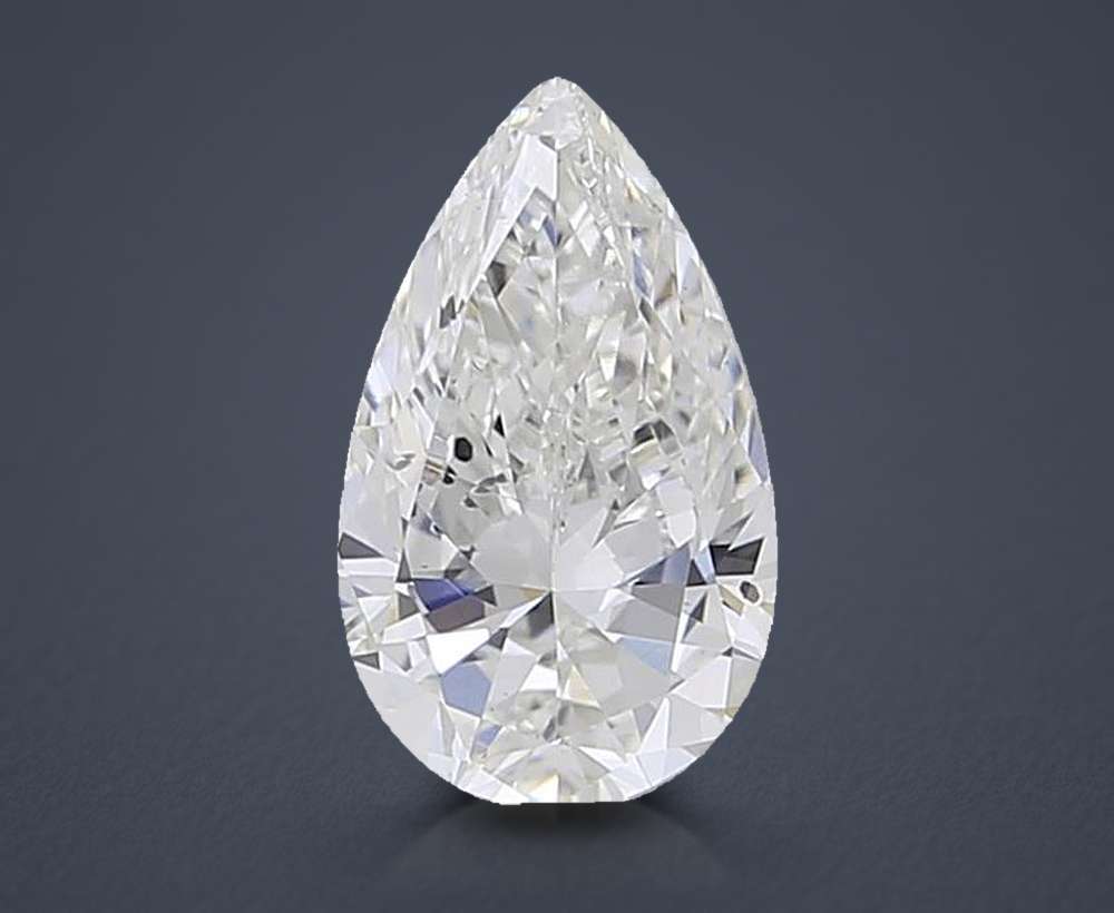 0.50 Carat Pear Lab Diamond